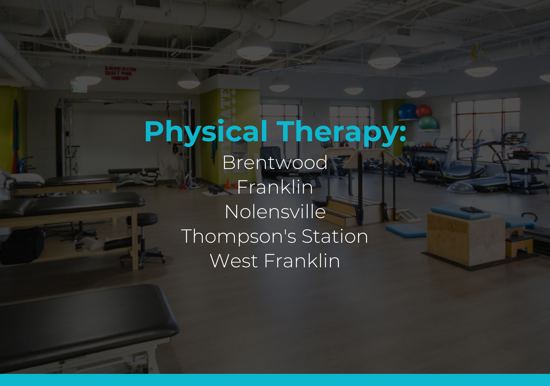 Physical therapy